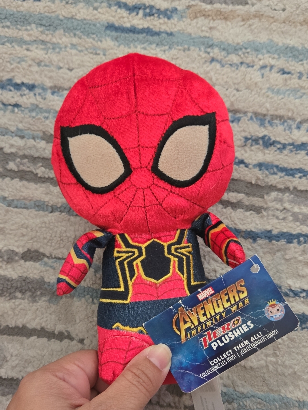 Infinity War Spider-Man Plush Toy - Red/Black